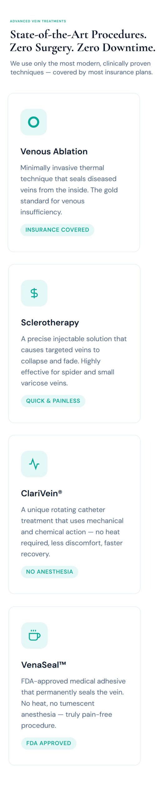 Advanced Vein Treatments